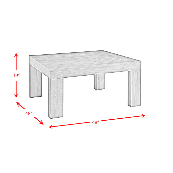 Grady Square Occasional 2PC Set with Coffee & End Table