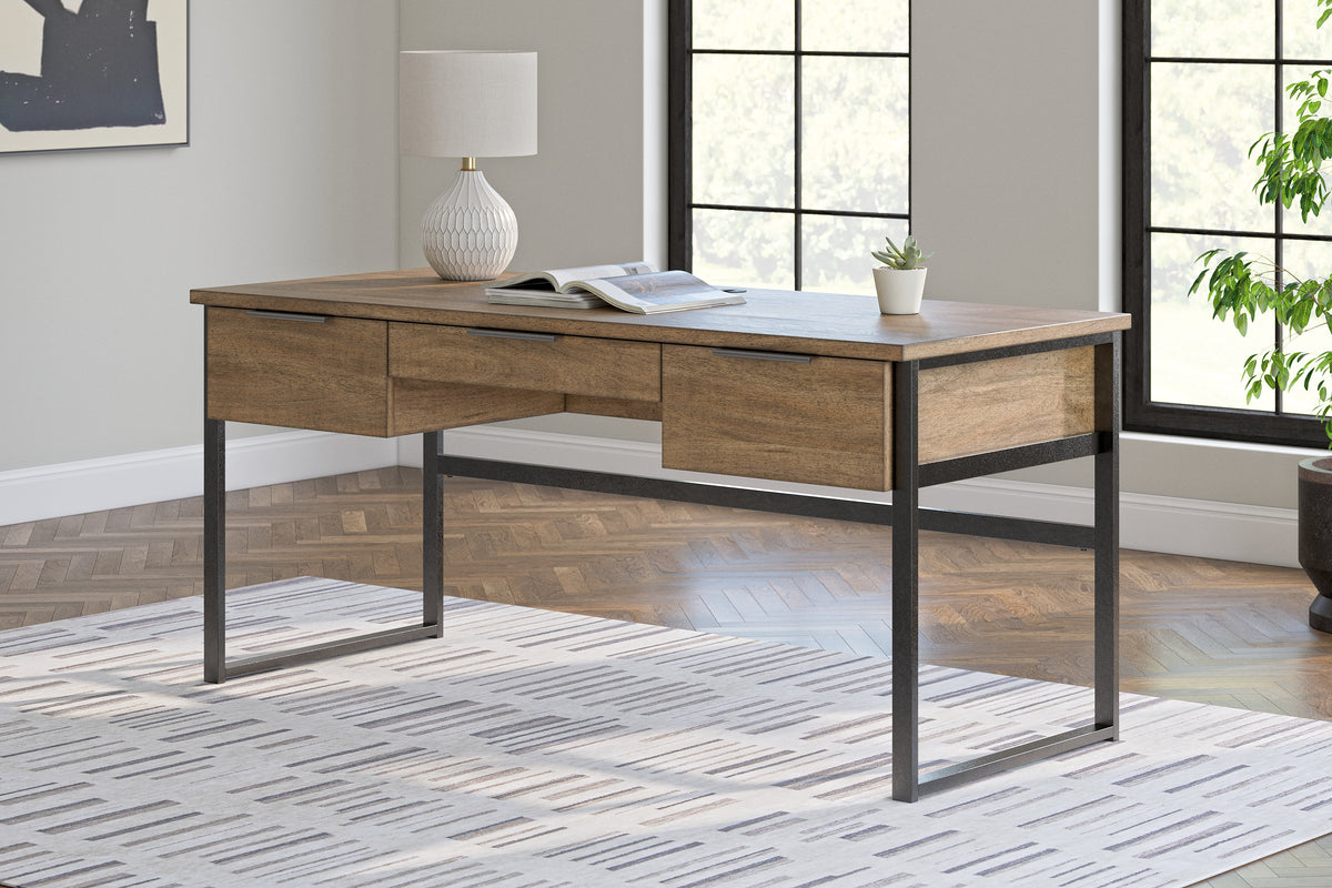 Homestyle Furniture - Ashley Furniture - Montia 67" Home Office Desk - Home Office Desk - H632-44