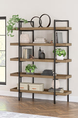 Homestyle Furniture - Ashley Furniture - Montia 76" Bookcase - Bookcase - H632-70