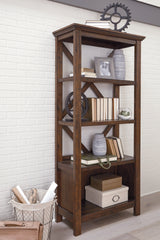 Homestyle Furniture - Ashley Furniture - Baldridge 75" Bookcase - Large Bookcase - H675-17