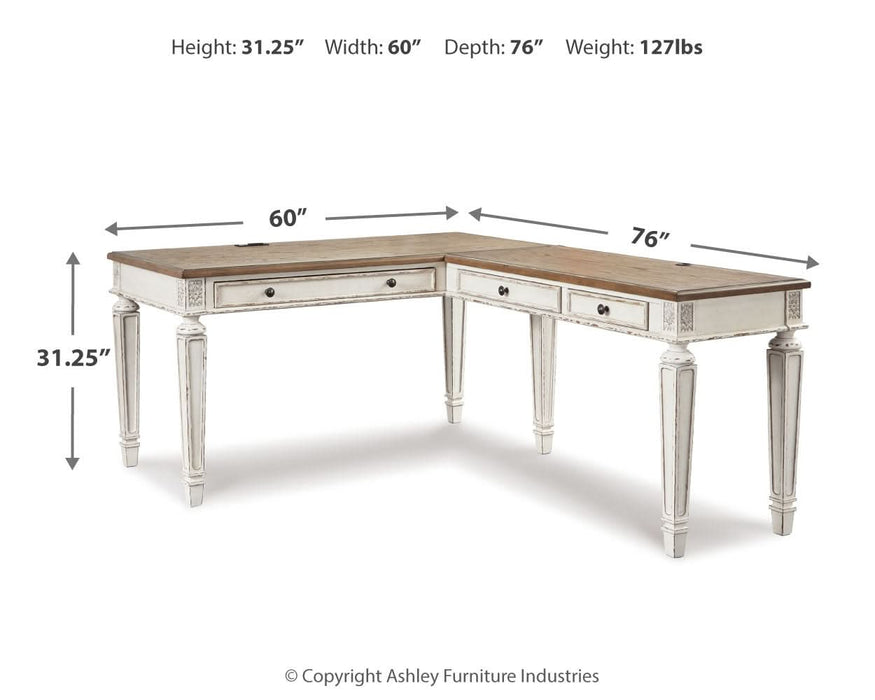 Realyn Office Desk  Homestyle Furniture (ARk)