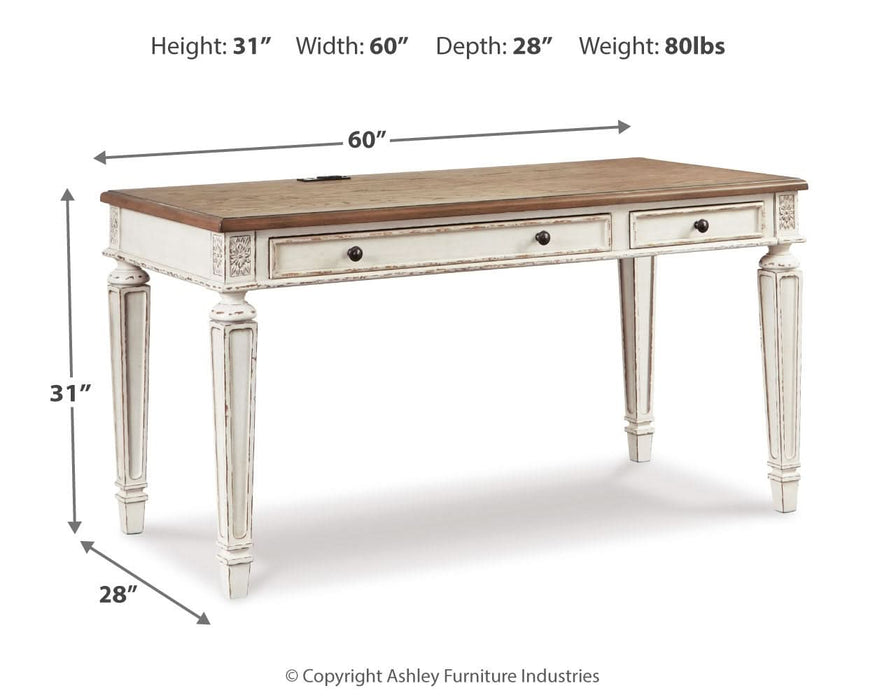 Realyn Office Desk  Homestyle Furniture (ARk)