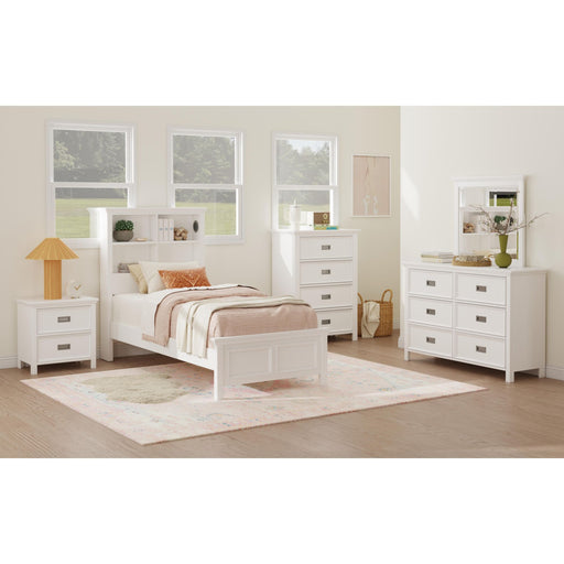 Hampton Kids 4-Drawer Chest in White – SKU Y-15760-7-CH | HomeStyle Furniture