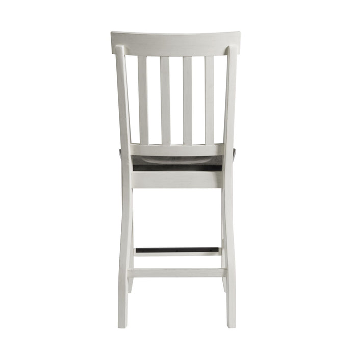 Kayla Two Tone Counter Side Chair w/Grey Top (2 Per Pack)