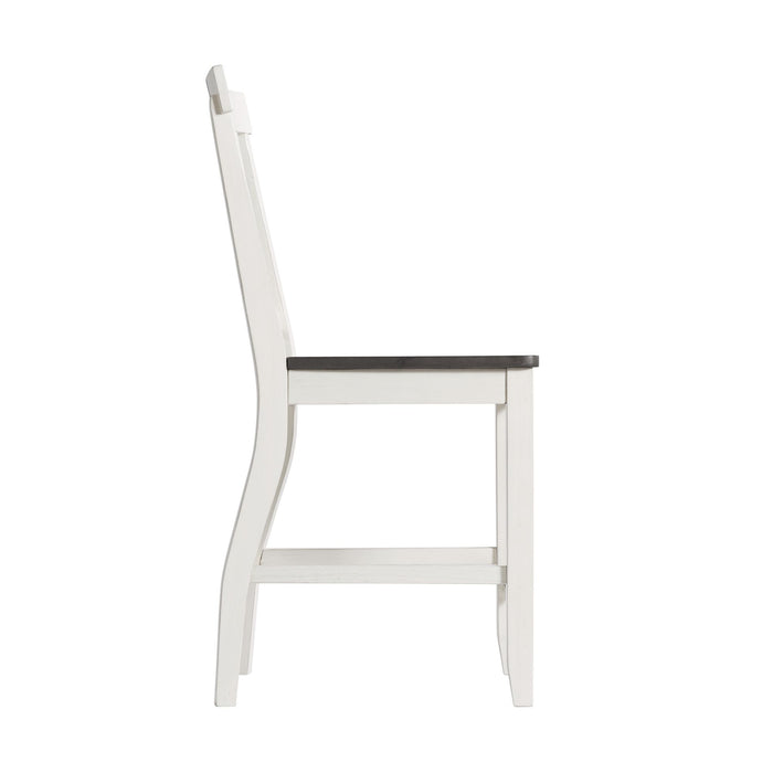 Kayla Two Tone Counter Side Chair w/Grey Top (2 Per Pack)