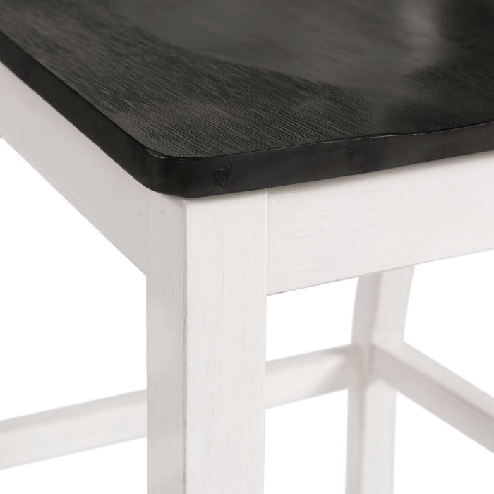 Kayla Two Tone Counter Side Chair w/Grey Top (2 Per Pack)