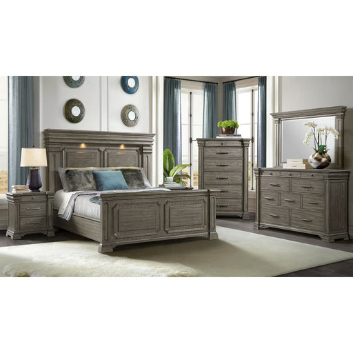 Kings Court 10-Drawer Dresser in Grey – SKU B.10315.DR | HomeStyle Furniture