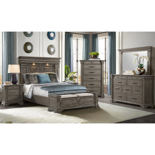 Kings Court Queen Storage Bed in Grey – SKU B.10315.QSB | HomeStyle Furniture
