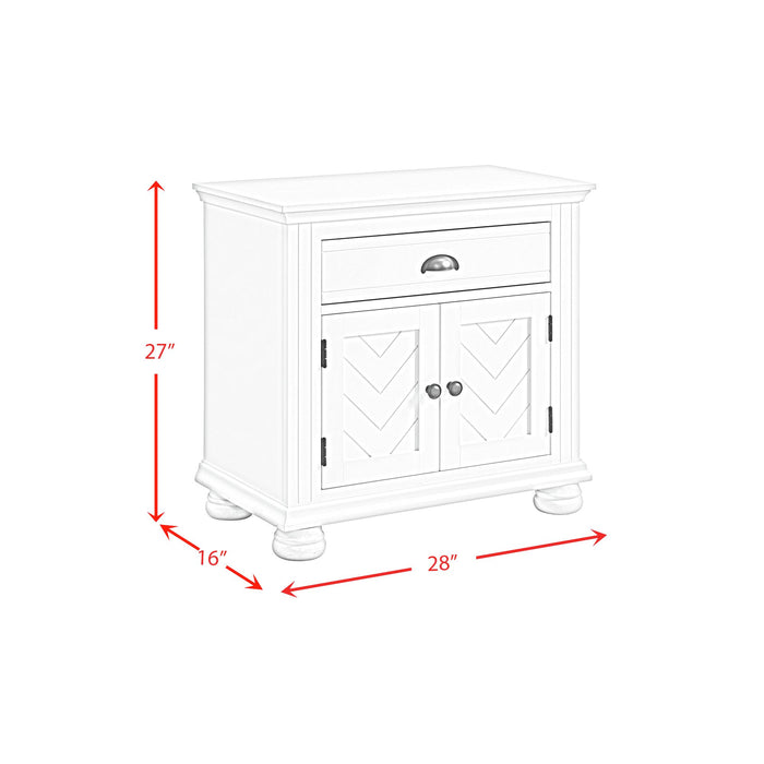 Kona King Panel 4PC Bedroom Set in Grey