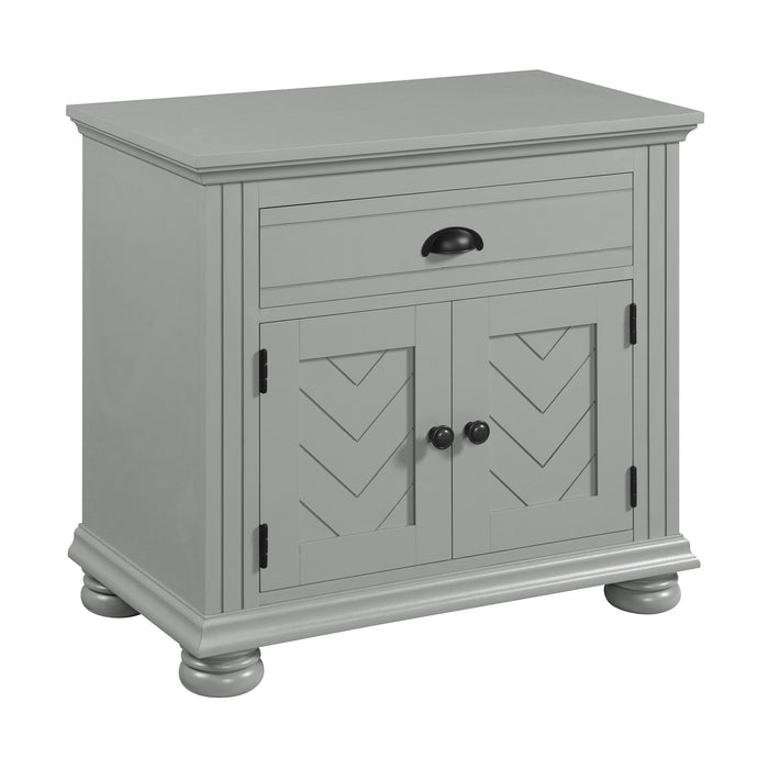 Kona King Panel 4PC Bedroom Set in Grey