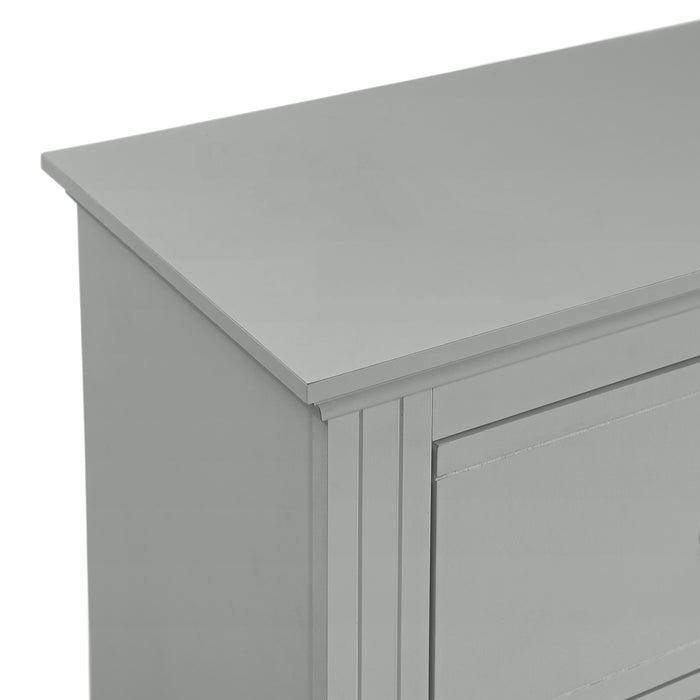 Kona King Panel 4PC Bedroom Set in Grey