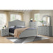 Kona King Panel 4PC Bedroom Set in Grey – SKU B-9340-3-KB-4PC | HomeStyle Furniture