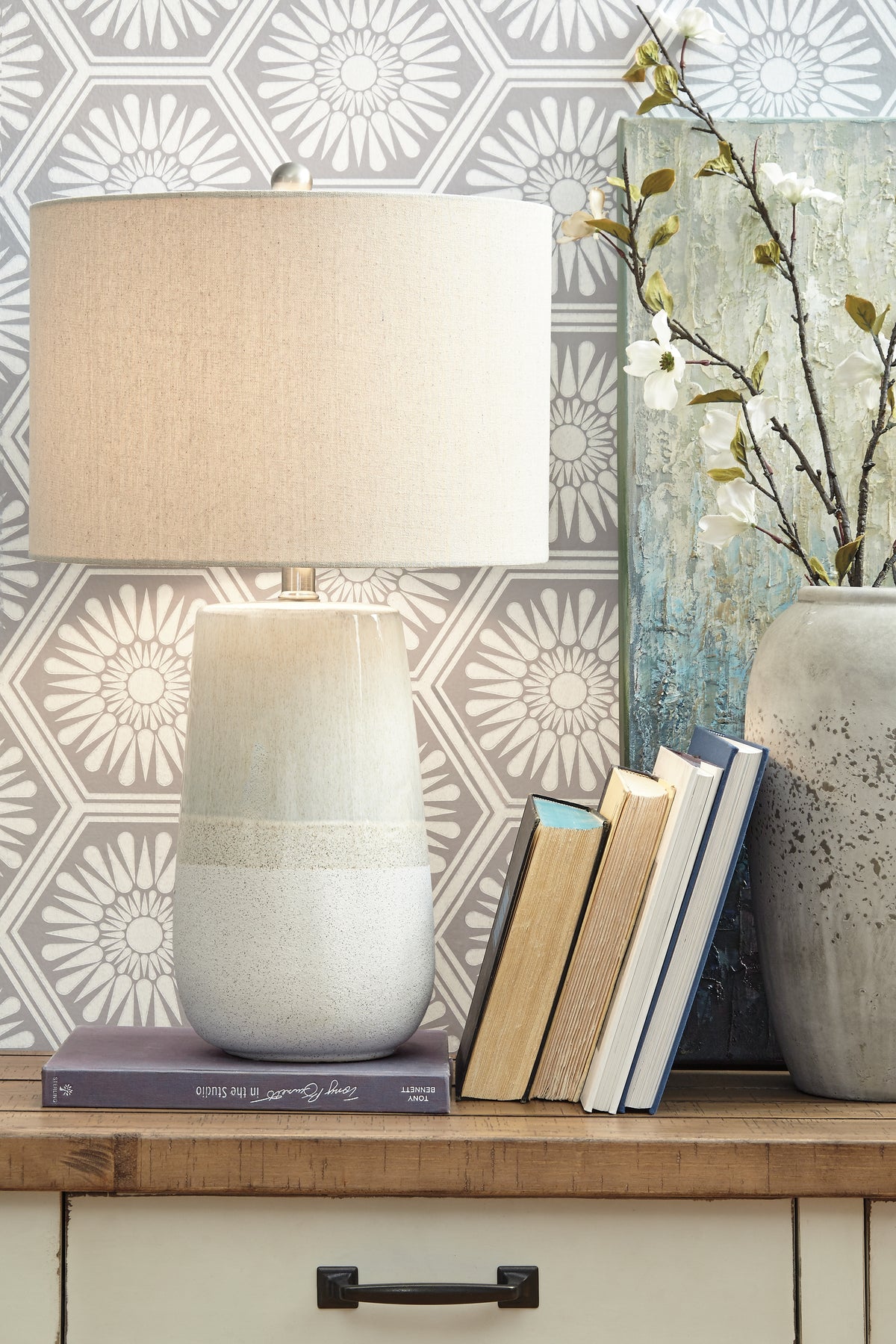 Homestyle Furniture - Ashley Furniture - Shavon Table Lamp - Ceramic Table Lamp (1/CN) - L100724