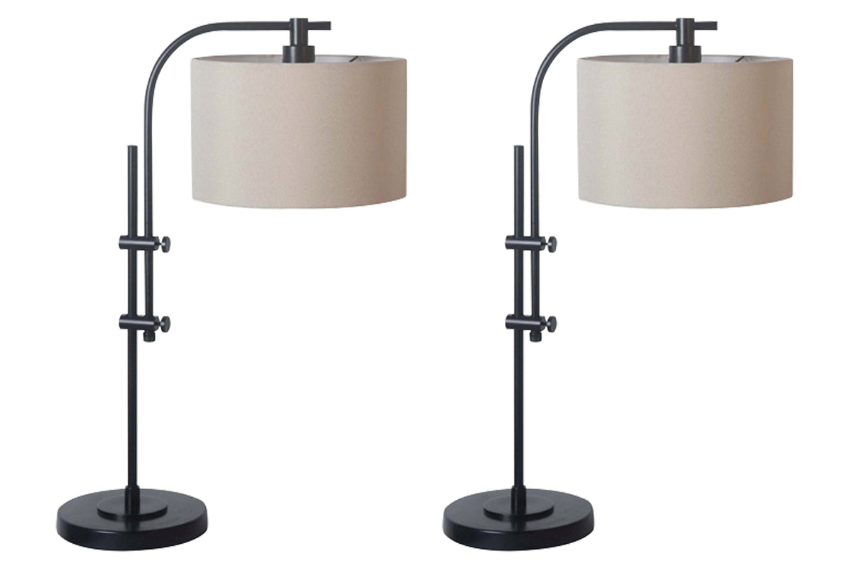 Homestyle Furniture - Ashley Furniture - Baronvale Accent Lamp (Set of 2) - Accent Lamp (Set of 2) - L206043X2