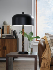 Homestyle Furniture - Ashley Furniture - Alanbert Table Lamp - Metal Table Lamp (1/CN) - L208454