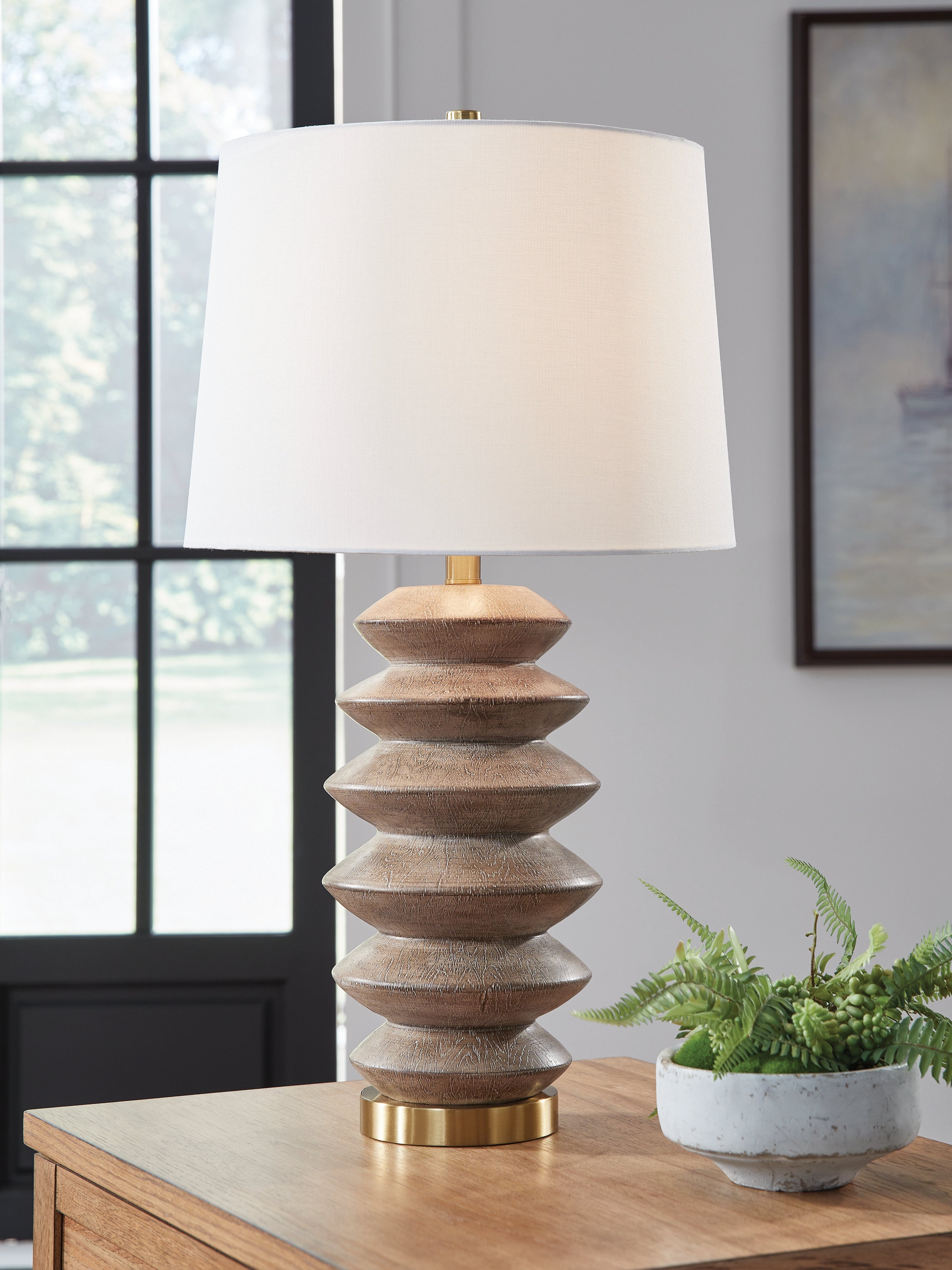 Homestyle Furniture - Ashley Furniture - Jyllyard Table Lamp - Poly Table Lamp (1/CN) - L235944