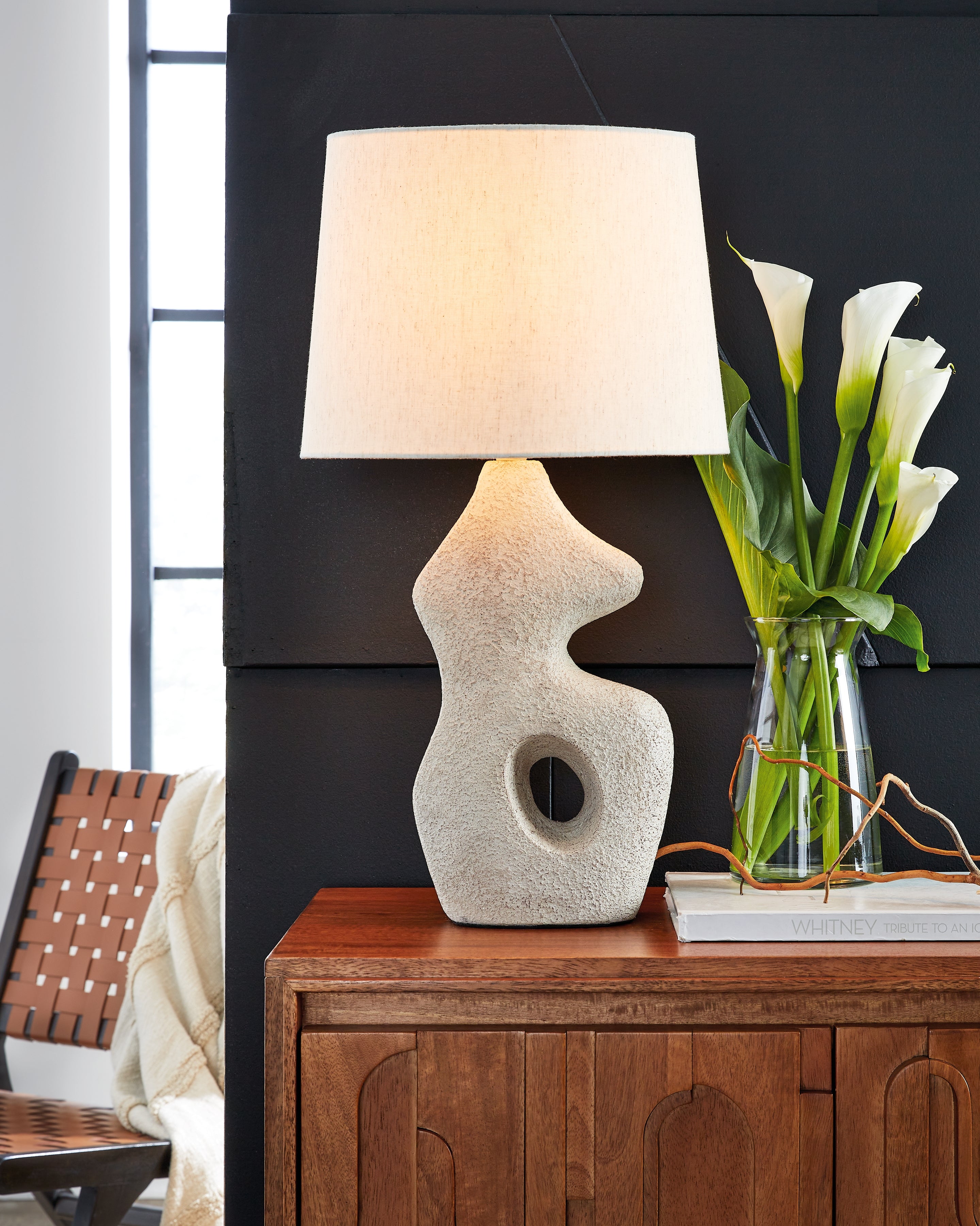 Homestyle Furniture - Ashley Furniture - Chadrich Table Lamp (Set of 2) - Paper Table Lamp (Set of 2) - L243664
