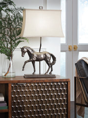 Homestyle Furniture - Ashley Furniture - Sandorman Table Lamp - Poly Table Lamp (1/CN) - L317044