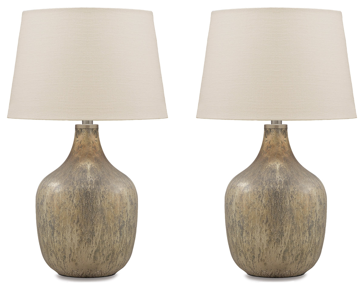 Homestyle Furniture - Ashley Furniture - Mari Table Lamp (Set of 2) - Table Lamp (Set of 2) - L430664X2