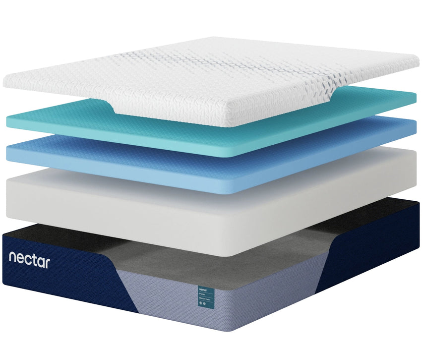 Nectar Premier Memory Foam 5.1 Mattresses - Homestyle Furniture (ARk)