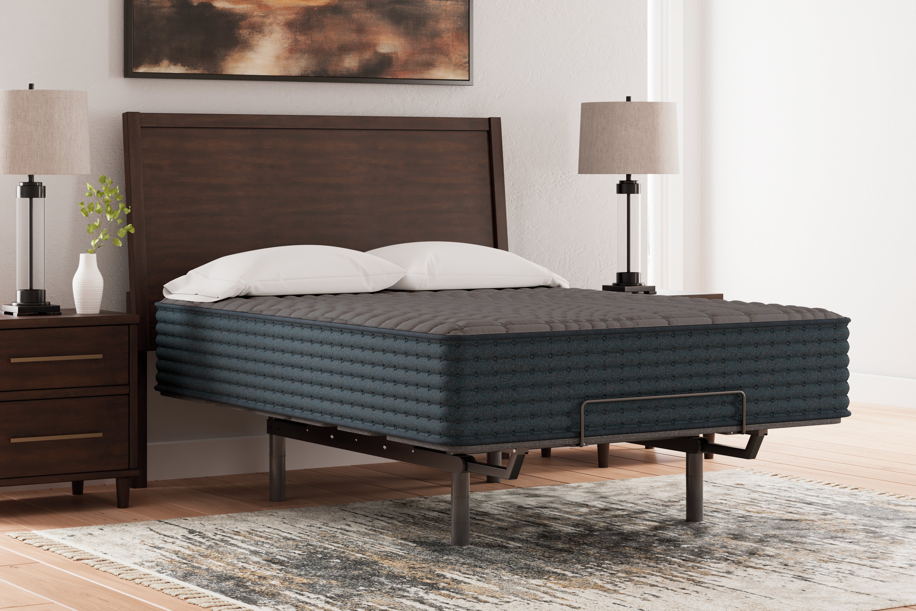 Homestyle Furniture - Ashley Furniture - Gray 1200 Hybrid King Mattress - King - M43841