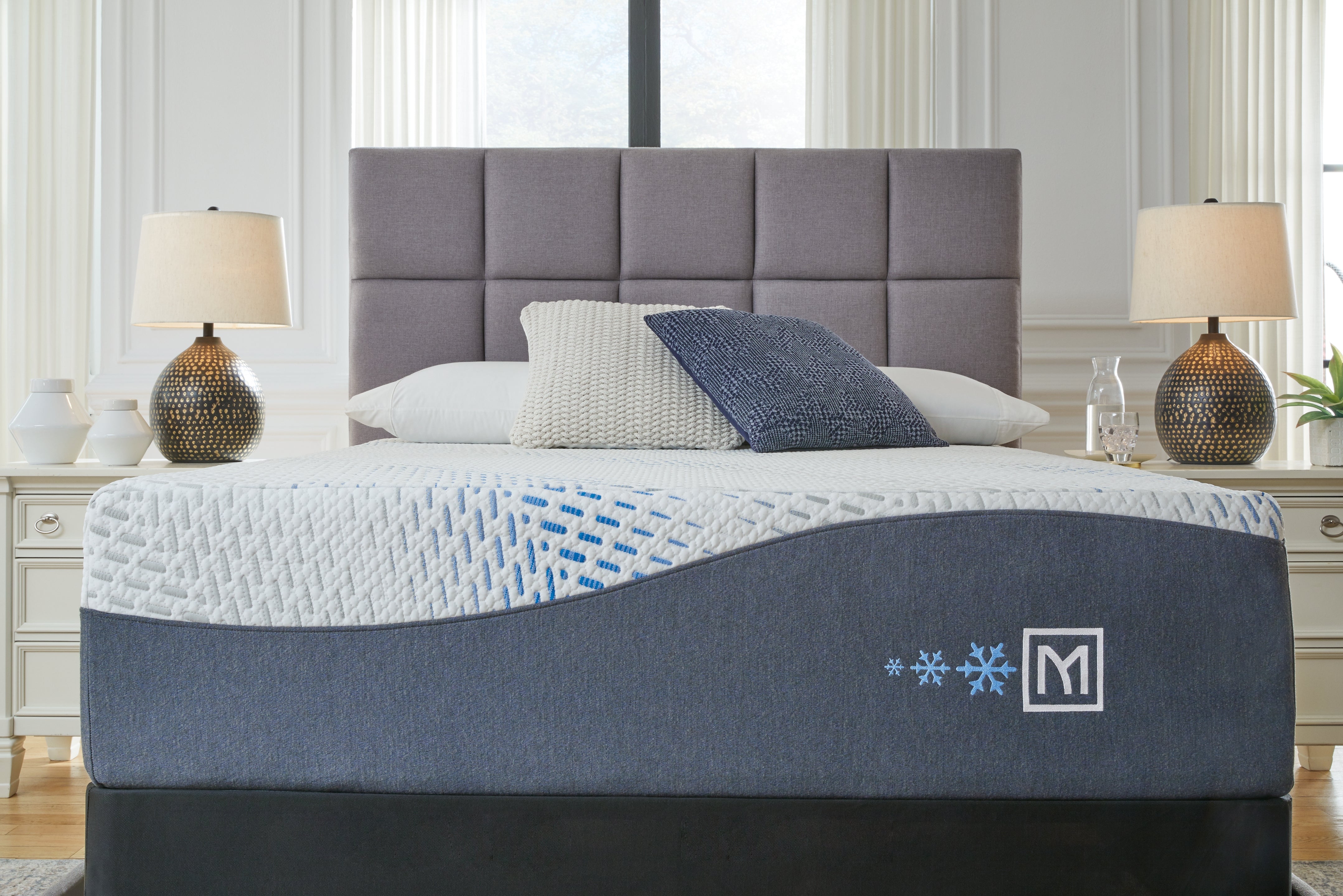 Homestyle Furniture - Ashley Furniture - Millennium Cushion Firm Gel Memory Foam Hybrid Queen Mattress - Queen - M50731