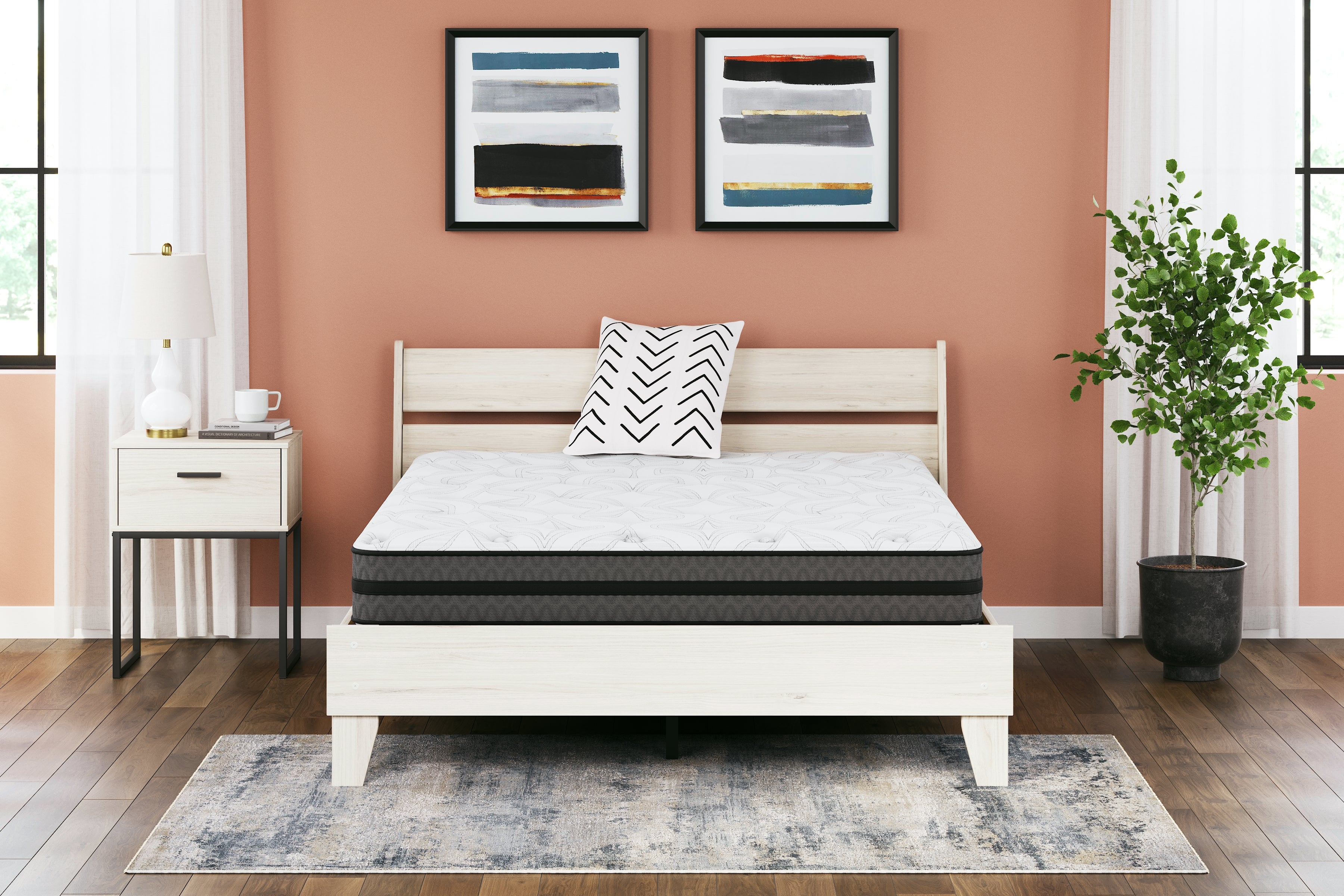 Homestyle Furniture - Ashley Furniture - 10 Inch Pocketed Hybrid California King Mattress - California King - M58951