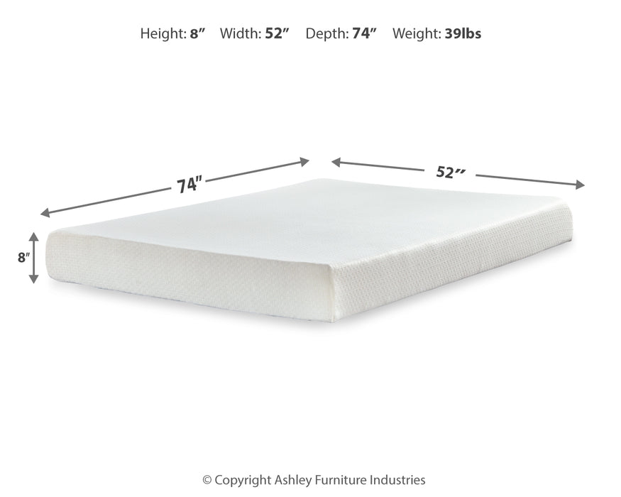 Chime 8 Inch Memory Foam Mattresses  Homestyle Furniture (ARk)