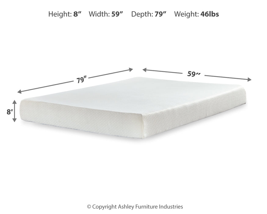 Chime 8 Inch Memory Foam Mattresses  Homestyle Furniture (ARk)