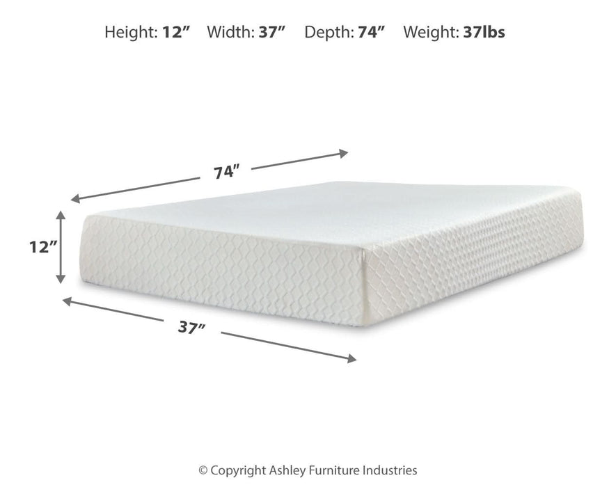 Chime 12 Inch Memory Foam Mattresses  Homestyle Furniture (ARk)