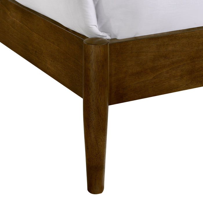 Malibu Queen Panel Bed in Walnut
