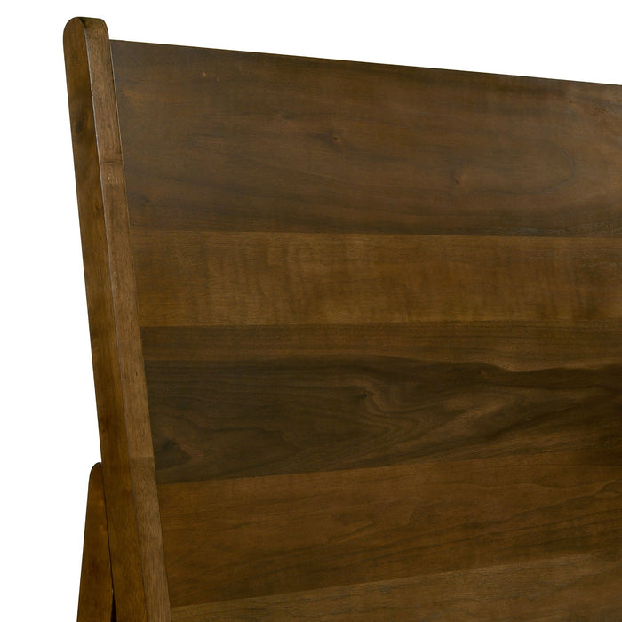 Malibu Queen Panel Bed in Walnut