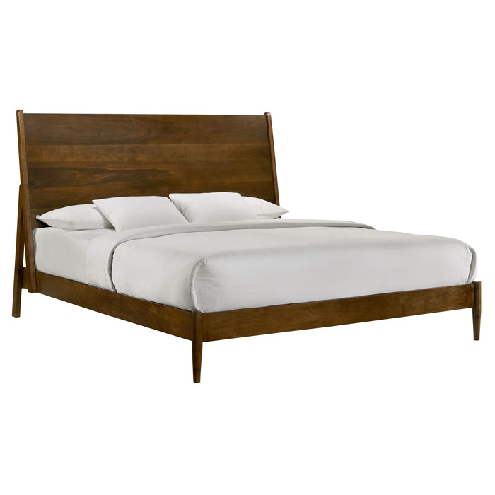 Malibu King Panel Bed in Walnut
