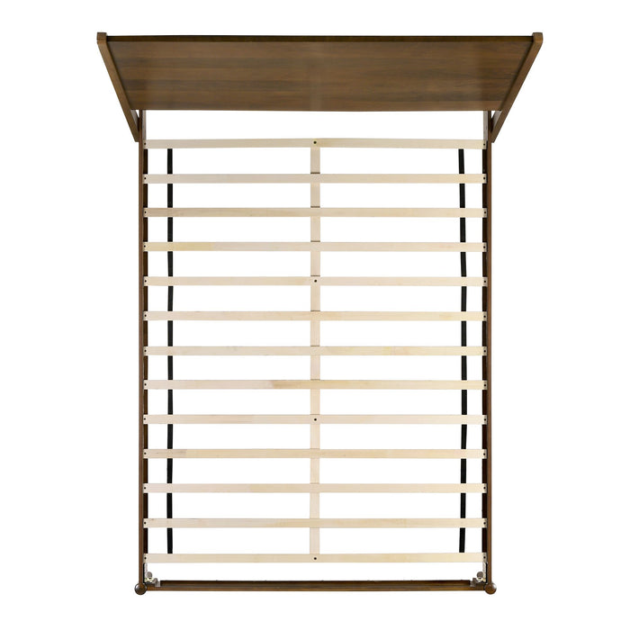 Malibu Queen Panel Bed in Walnut