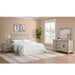 Matias Bedroom Set with Queen/Full Headboard, Dresser, Mirror & Nightstand in White – SKU B-6450-7-QFS | HomeStyle Furniture