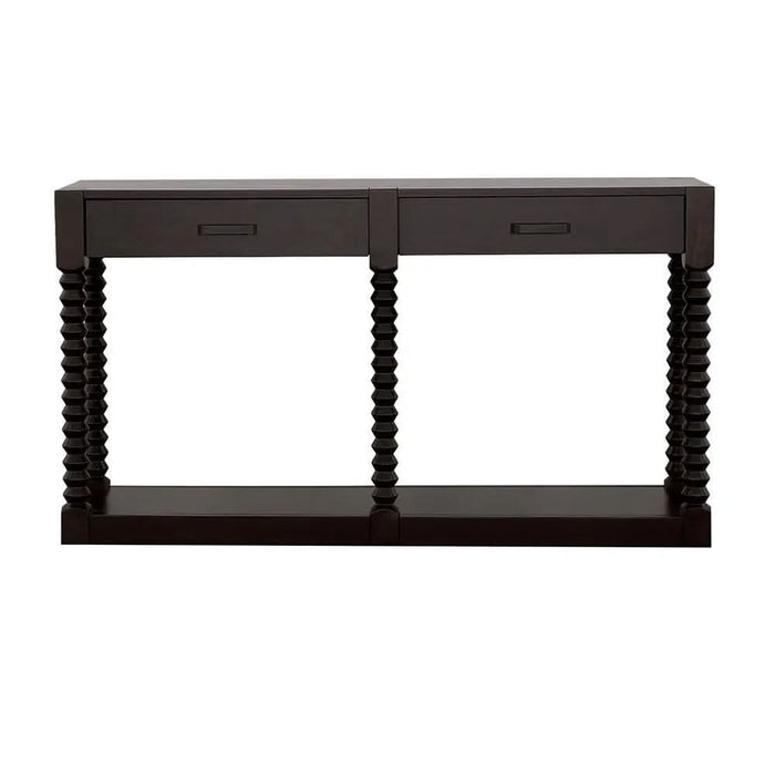 Meredith 2-drawer Sofa Table Coffee Bean - Homestyle Furniture (ARk)