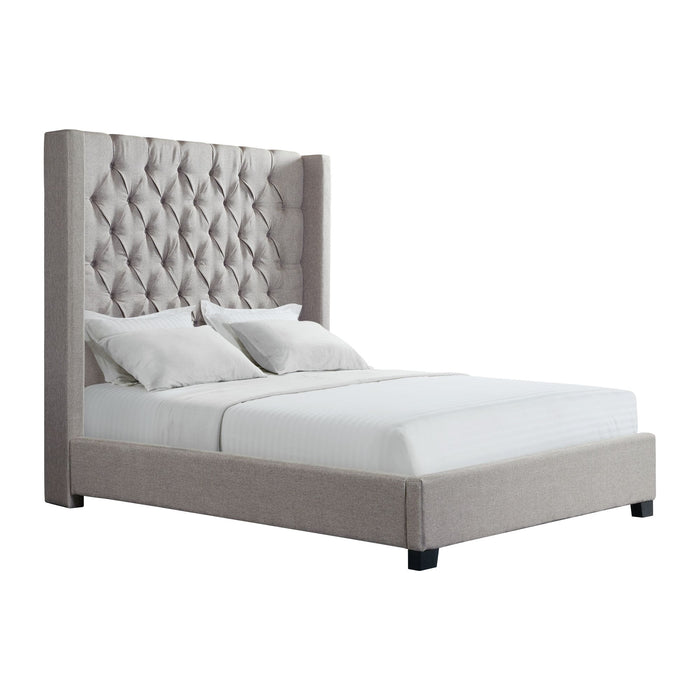 Morrow Queen Bed in Heirloom Grey