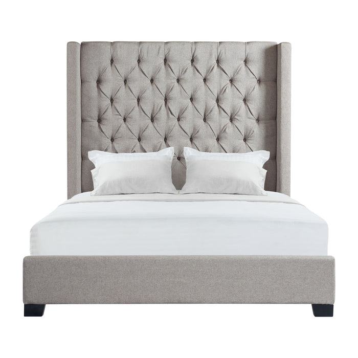 Morrow Queen Bed in Heirloom Grey