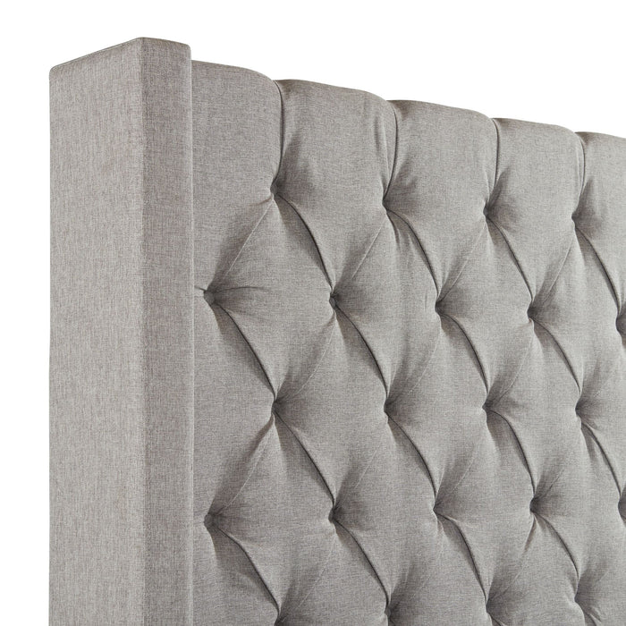 Morrow King Bed in Heirloom Grey