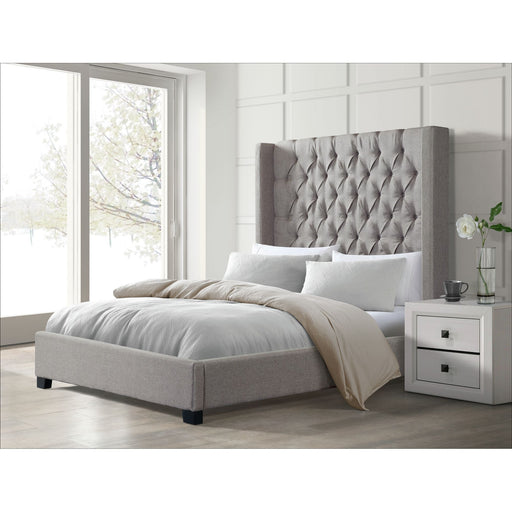 Morrow King Bed in Heirloom Grey – SKU UMW092KB | HomeStyle Furniture