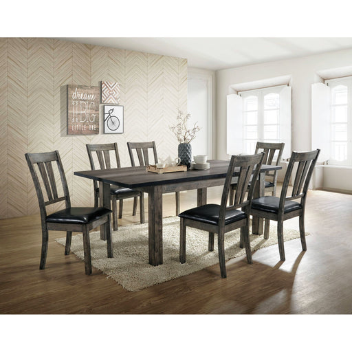 Nate Fan Back Chair W/Pu Seat (2 Per Pack) – SKU DNH100SCPVS | HomeStyle Furniture