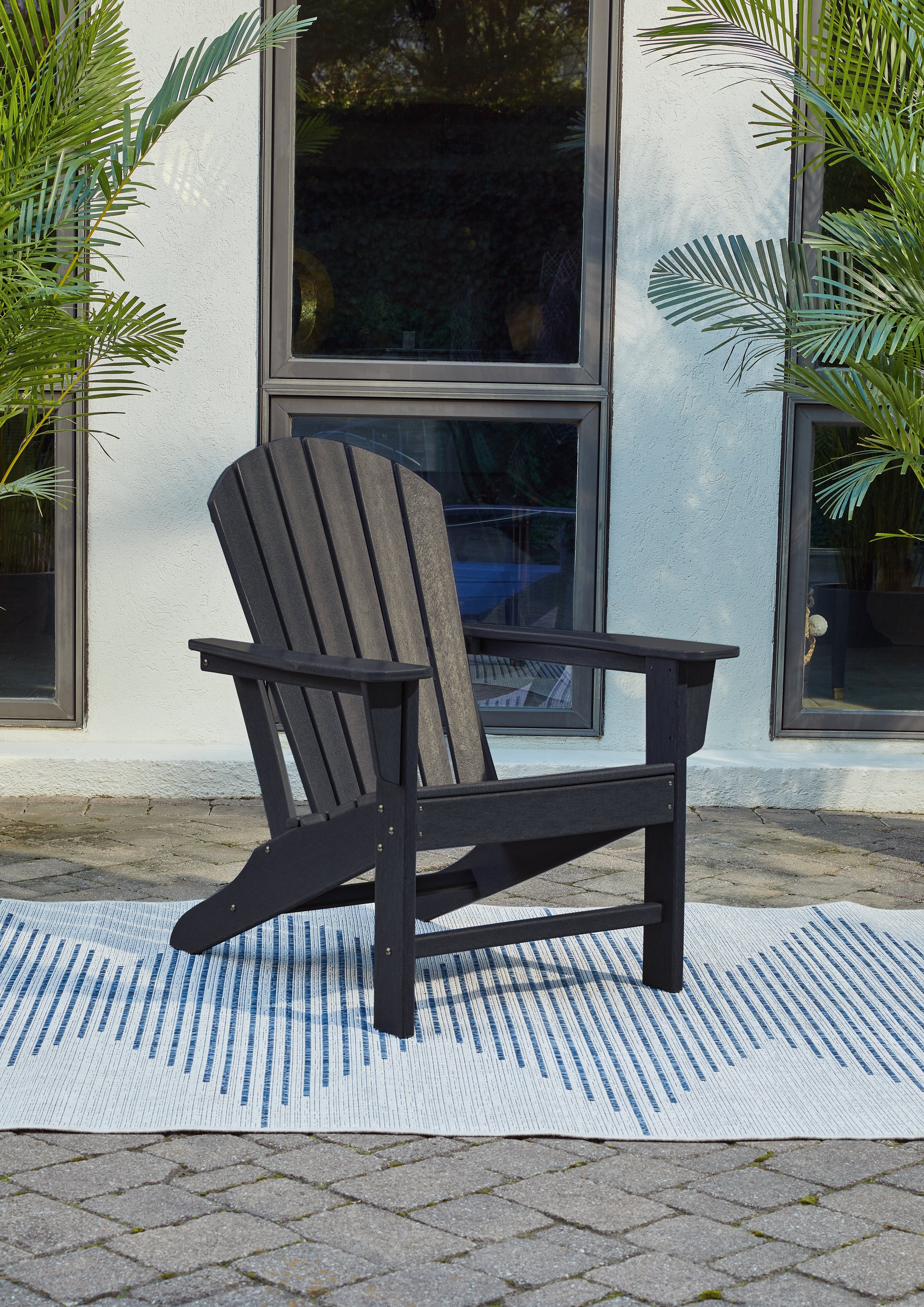 Homestyle Furniture - Ashley Furniture - Sundown Treasure Adirondack Chair - Adirondack Chair / Black - P008-898