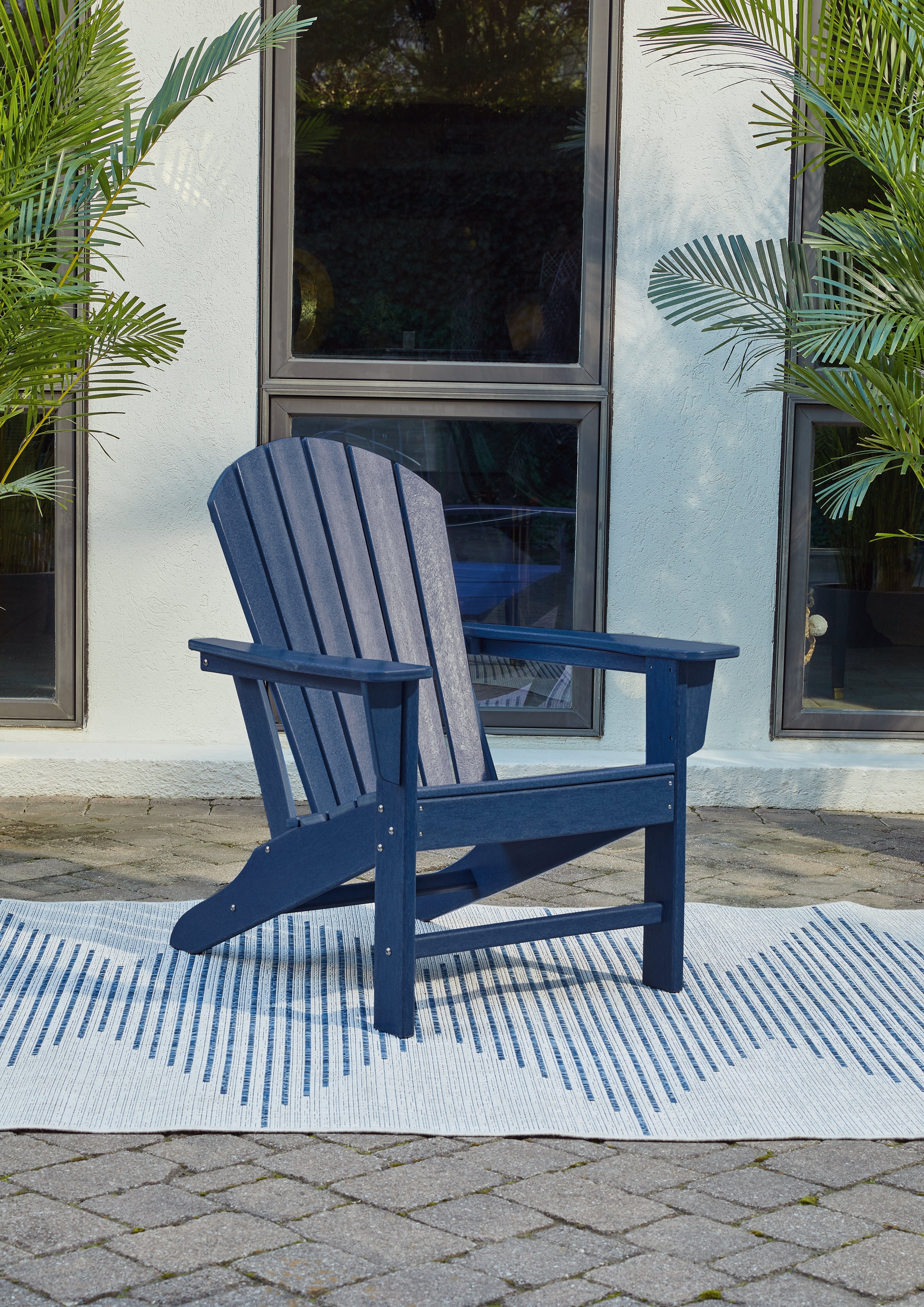 Homestyle Furniture - Ashley Furniture - Sundown Treasure Adirondack Chair - Adirondack Chair / Blue - P009-898