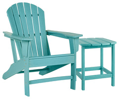 Homestyle Furniture - Ashley Furniture - Sundown Treasure Adirondack Chair with End Table - Adirondack Chair with End Table - P012P1