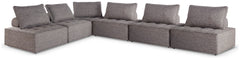 Homestyle Furniture - Ashley Furniture - Bree Zee 6-Piece Outdoor Modular Seating - 6-Piece Outdoor Modular Seating - P160P11