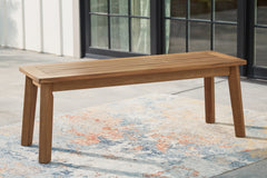 Homestyle Furniture - Ashley Furniture - Janiyah Outdoor Dining Bench - Bench - P407-600