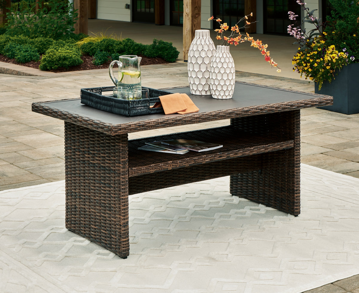Homestyle Furniture - Ashley Furniture - Brook Ranch Outdoor Multi-use Table - RECT Multi-Use Table - P465-625