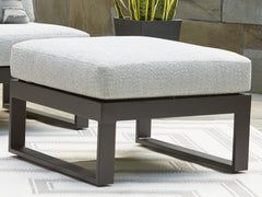 Homestyle Furniture - Ashley Furniture - Beachloft Outdoor Ottoman with Cushion - Ottoman with Cushion - P490-814