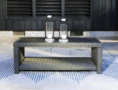 Homestyle Furniture - Ashley Furniture - Elite Park Outdoor Coffee Table - Rectangular Cocktail Table - P518-701