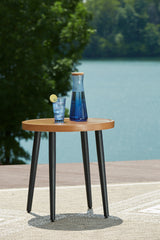 Homestyle Furniture - Ashley Furniture - Horizon Hall Outdoor End Table - Round End Table - P572-706